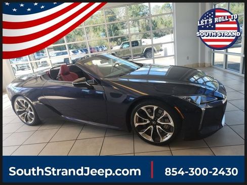 Used 2021 Lexus LC 500 Convertible image 1