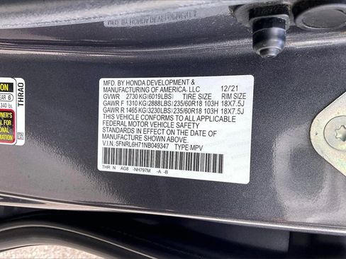 Used 2022 Honda Odyssey EX-L image 16