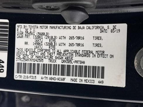 Used 2019 Toyota Tacoma TRD Off-Road AWD/4WD image 32