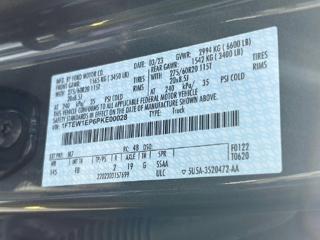 Certified 2023 Ford F150 XLT w/ Equipment Group 302A High AWD/4WD image 40