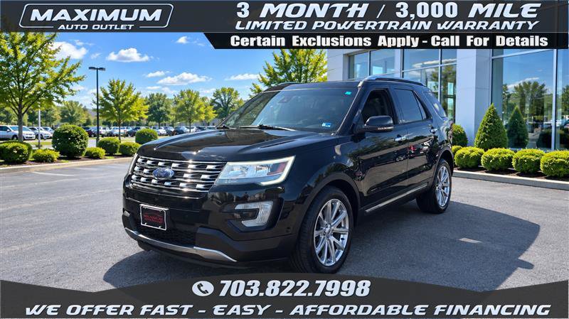 Used 2016 Ford Explorer Limited w/ Equipment Group 301A FWD image 1