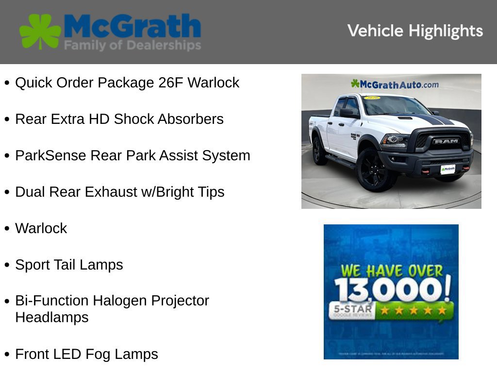 Used 2020 RAM 1500 Warlock AWD/4WD image 6