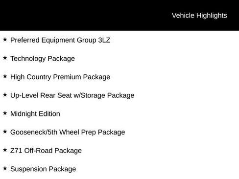 Used 2024 Chevrolet Silverado 3500 High Country w/ High Country Premium Package AWD/4WD image 12