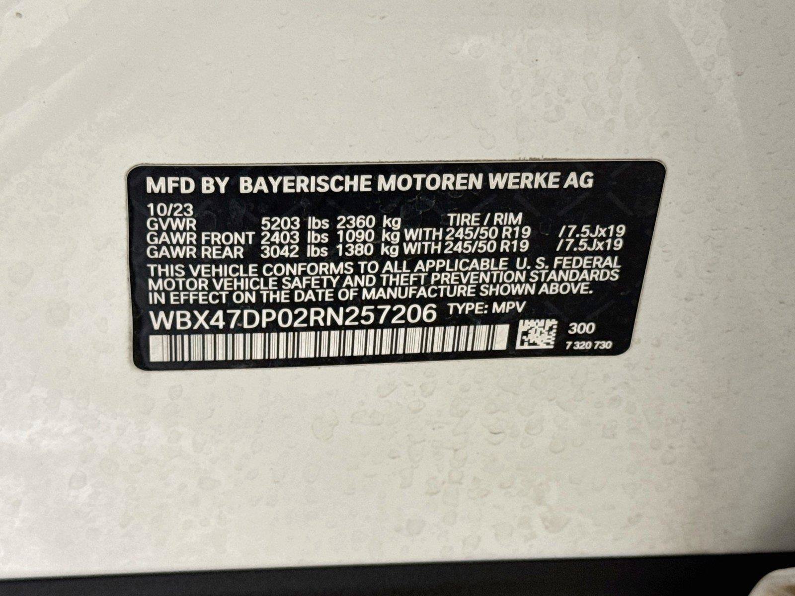 Used 2024 BMW X3 sDrive30i w/ Convenience Package w/ZPA RWD image 32