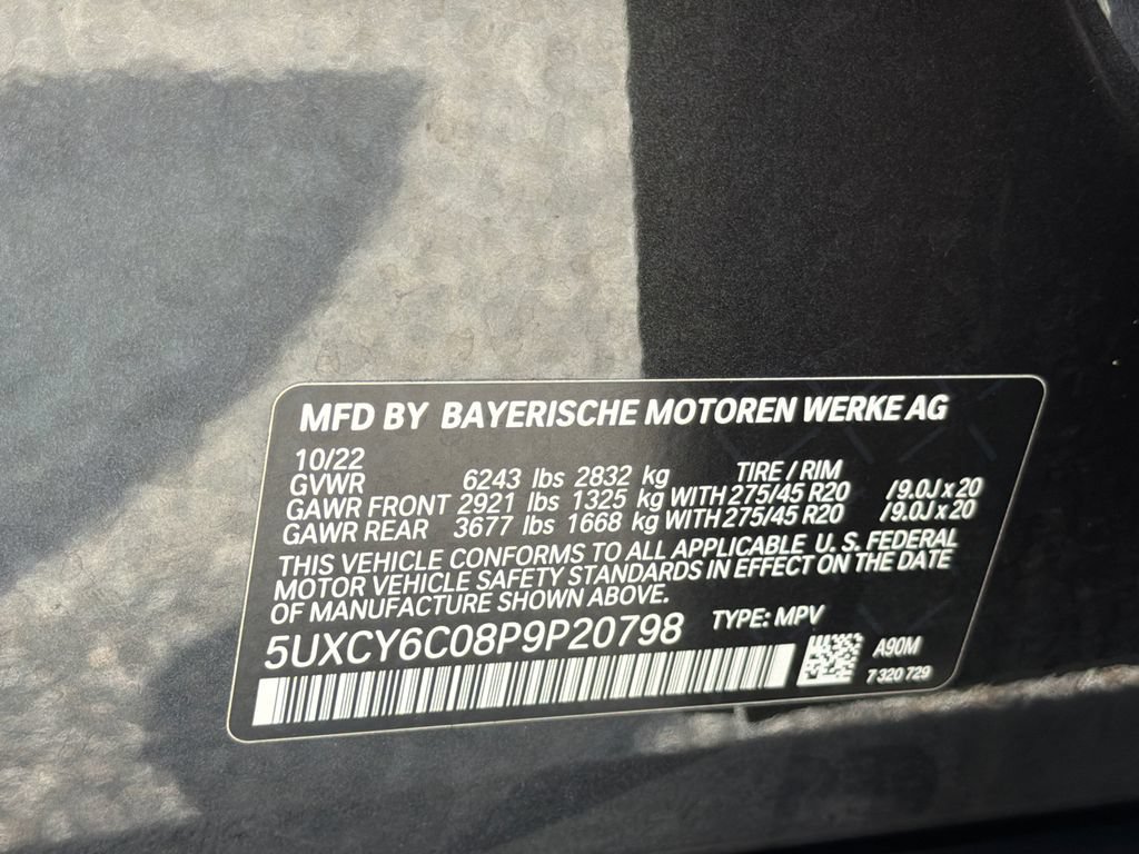 Used 2023 BMW X6 xDrive40i w/ Climate Comfort Package AWD/4WD image 35