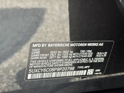 Used 2023 BMW X6 xDrive40i w/ Climate Comfort Package AWD/4WD image 35