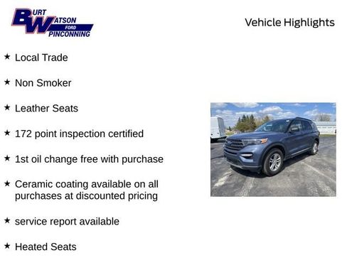 Used 2021 Ford Explorer XLT w/ Equipment Group 202A AWD/4WD image 10