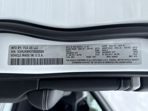 New 2026 Jeep Grand Cherokee L Limited AWD/4WD image 17