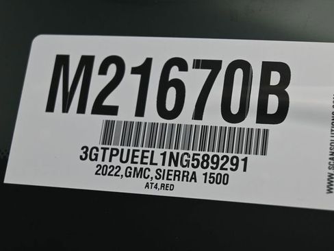 Used 2022 GMC Sierra 1500 AT4 w/ AT4 Preferred Package image 28
