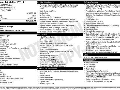 Used 2025 Chevrolet Malibu LT FWD image 2