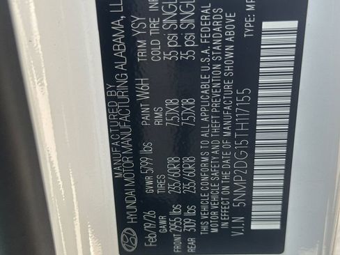 New 2026 Hyundai Santa Fe SEL AWD/4WD image 25
