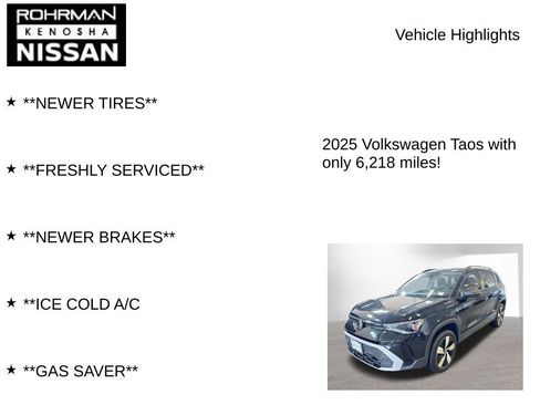 Used 2025 Volkswagen Taos S image 7