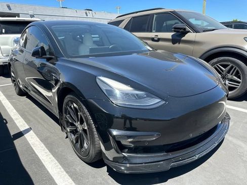 Used 2021 Tesla Model 3 Long Range AWD/4WD image 1