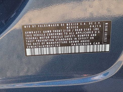 Used 2015 Volkswagen Jetta S image 35