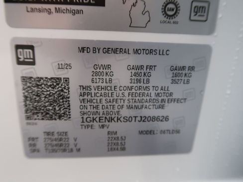 Certified 2026 GMC Acadia Elevation w/ Black Edition image 44