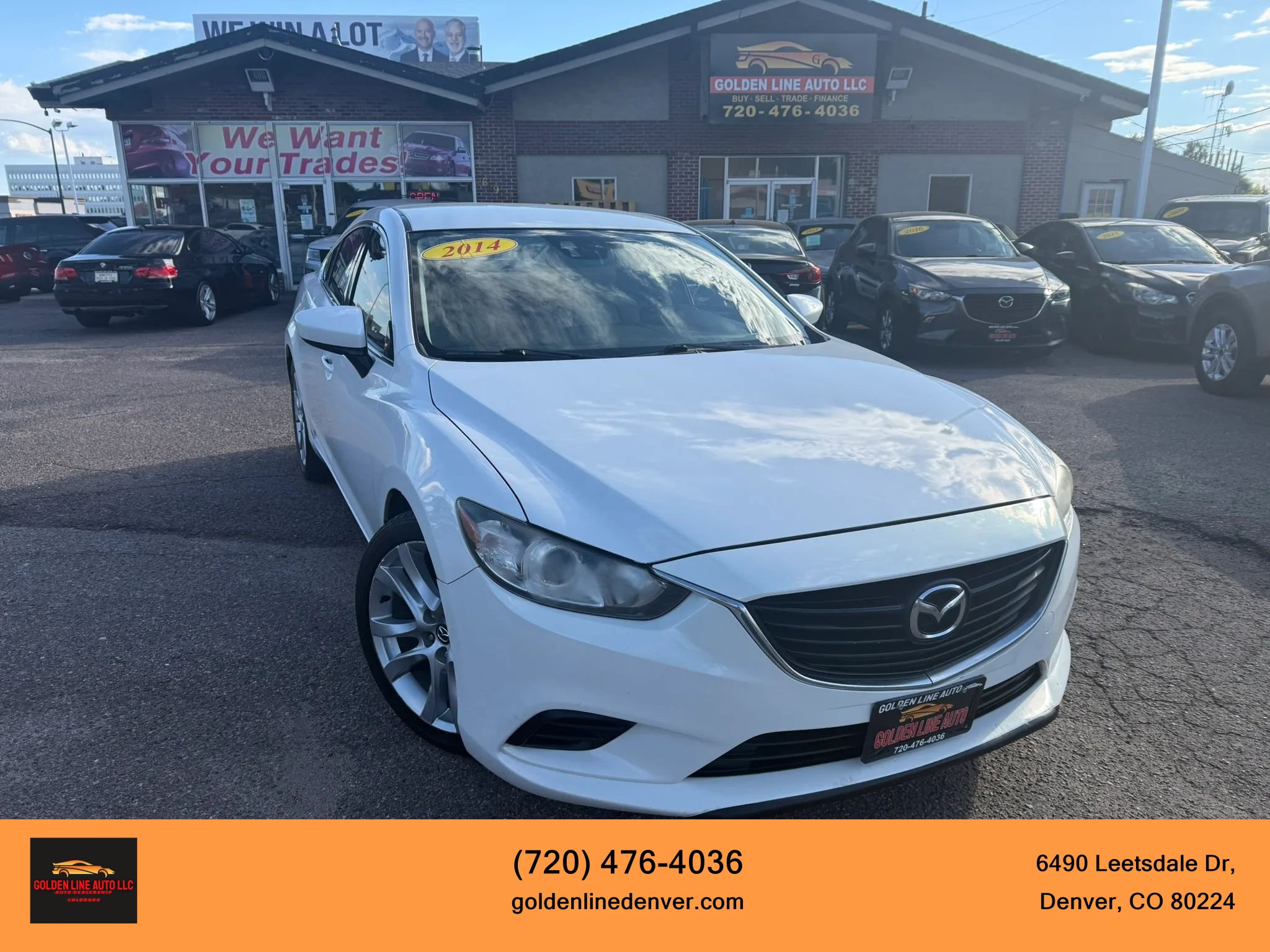 Used 2014 MAZDA MAZDA6 Touring w/ Touring Technology Package FWD image 1