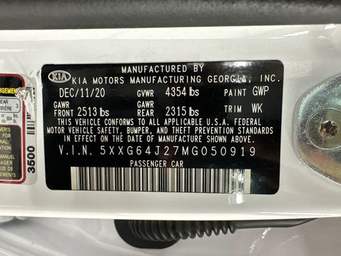 Used 2021 Kia K5 GT-Line image 20