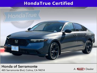 Certified 2025 Honda Accord SE