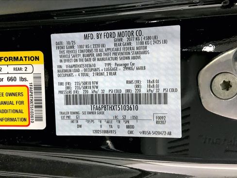 New 2026 Ford Mustang EcoBoostﾮ Fastback image 21