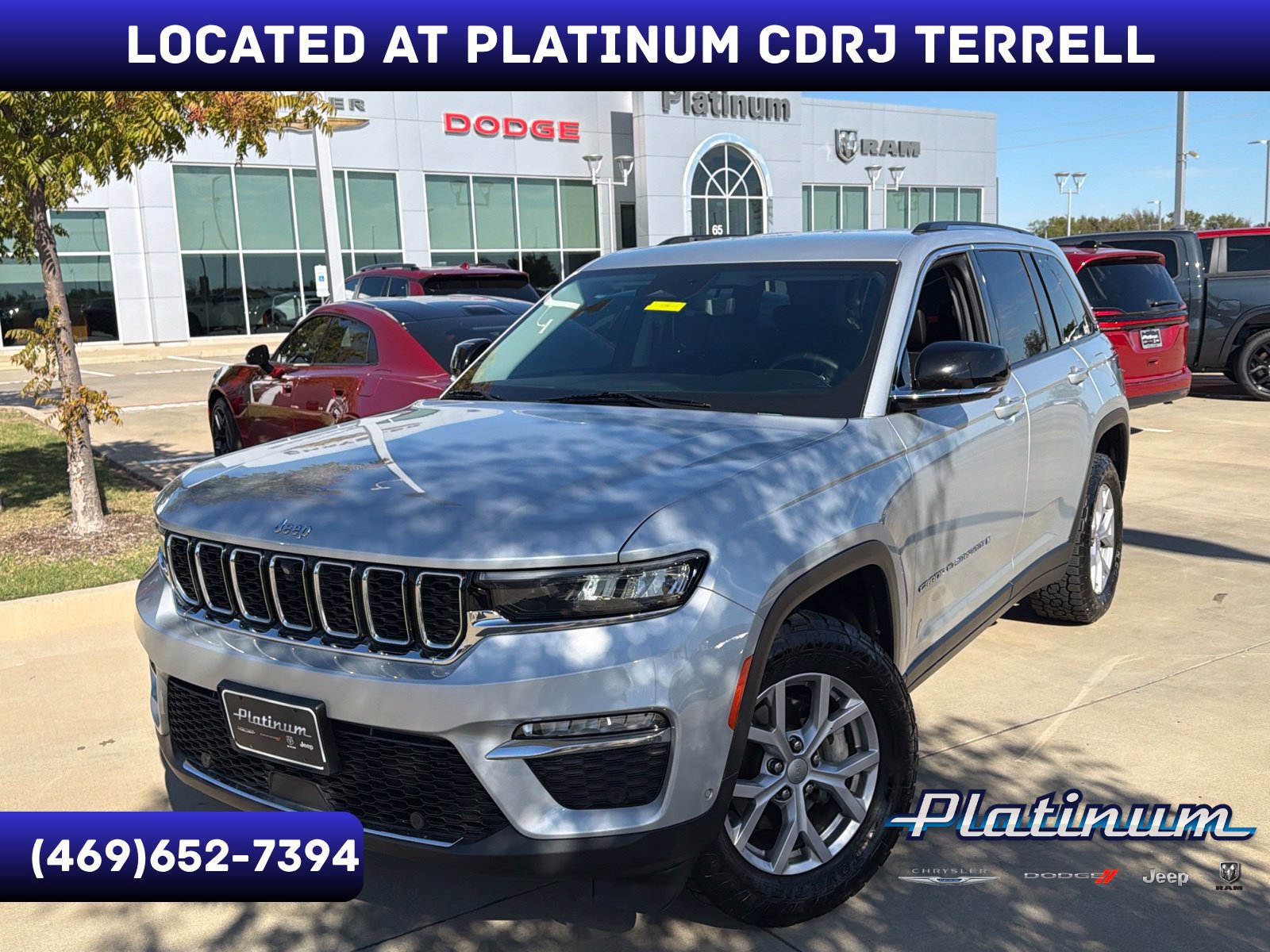 Used 2022 Jeep Grand Cherokee Limited w/ Luxury Tech Group II RWD 360° Tour