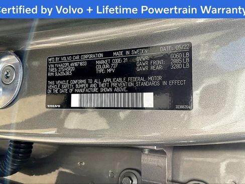 Used 2022 Volvo XC90 T6 Inscription w/ Advanced Package image 46