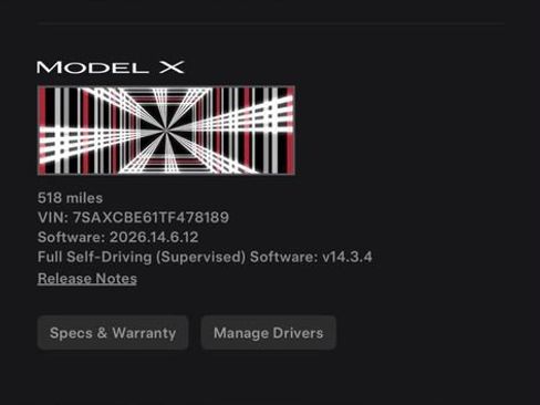 Used 2026 Tesla Model X Plaid AWD/4WD image 7