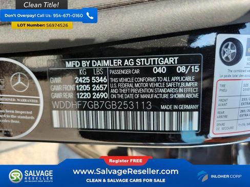 Used 2016 Mercedes-Benz E 63 AMG S-Model image 16