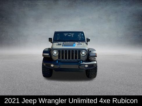 Used 2021 Jeep Wrangler Unlimited Rubicon 4xe w/ Cold Weather Group image 3