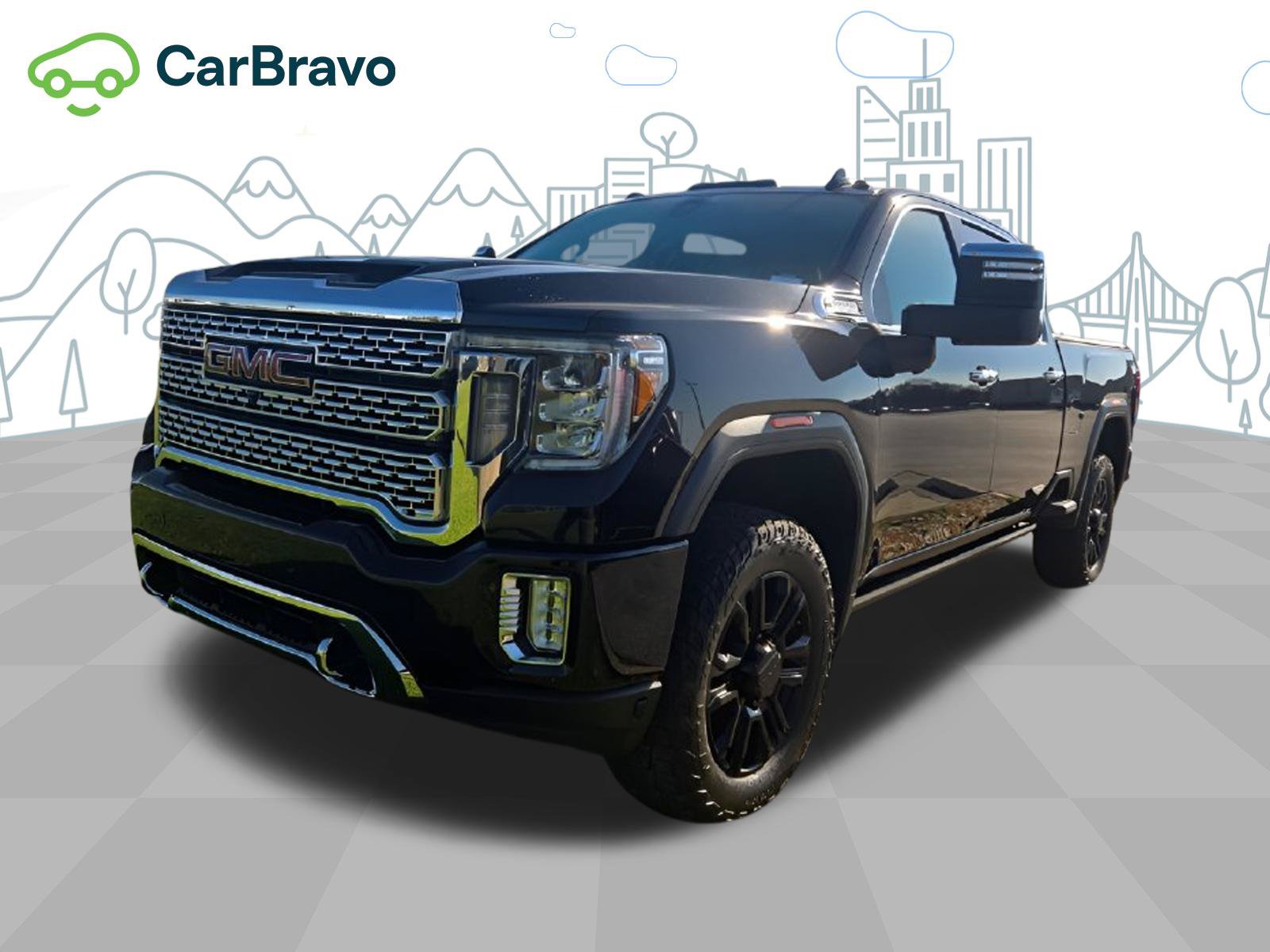 Certified 2021 GMC Sierra 2500 Denali w/ Denali Black Diamond Edition AWD/4WD image 1