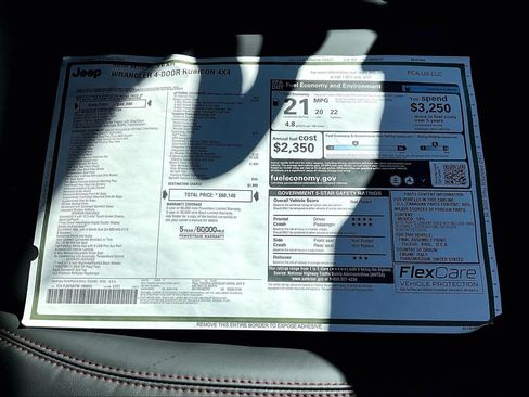 New 2026 Jeep Wrangler Unlimited Rubicon w/ Technology Group image 12