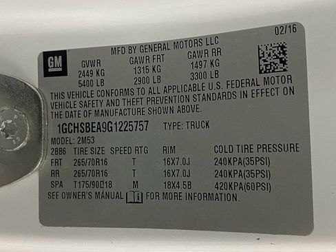 Used 2016 Chevrolet Colorado W/T image 26