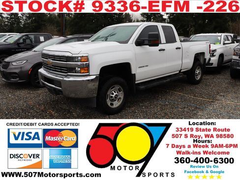 Used 2017 Chevrolet Silverado 2500 W/T w/ WT Fleet Convenience Package image 2