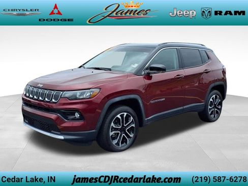 Used 2022 Jeep Compass Limited AWD/4WD image 1