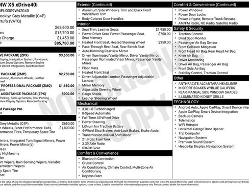 Used 2025 BMW X5 xDrive40i w/ Executive Package image 5