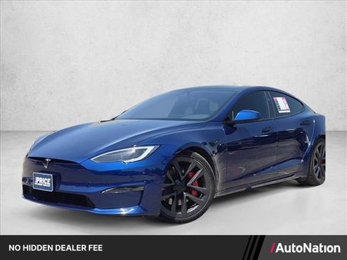 Used 2025 Tesla Model S Plaid AWD/4WD image 1