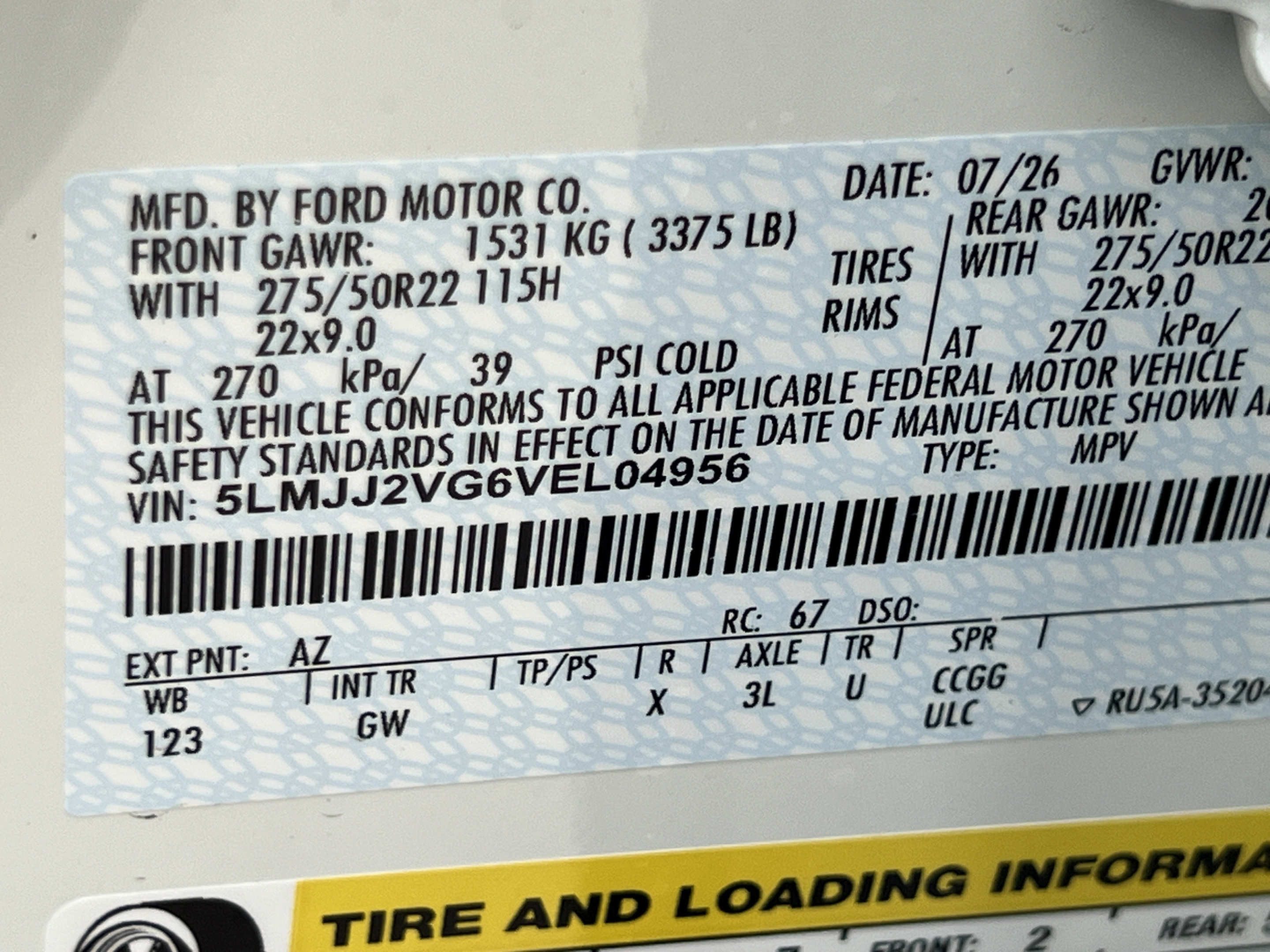 New 2027 Lincoln Navigator Premiere RWD image 27