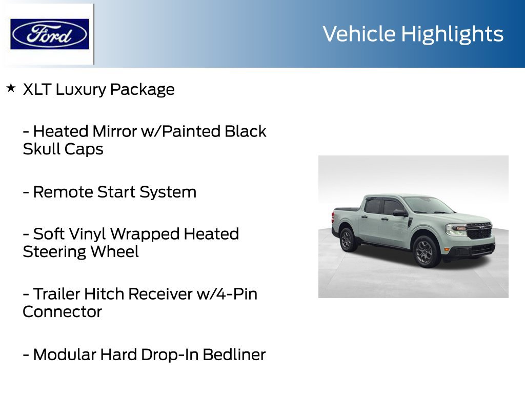 Certified 2024 Ford Maverick XLT w/ XLT Luxury Package AWD/4WD image 20
