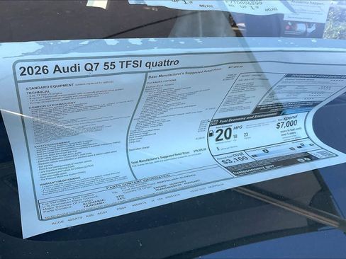 New 2026 Audi Q7 3.0T Premium Plus image 17
