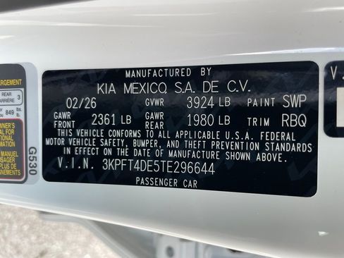 New 2026 Kia K4 LX image 33