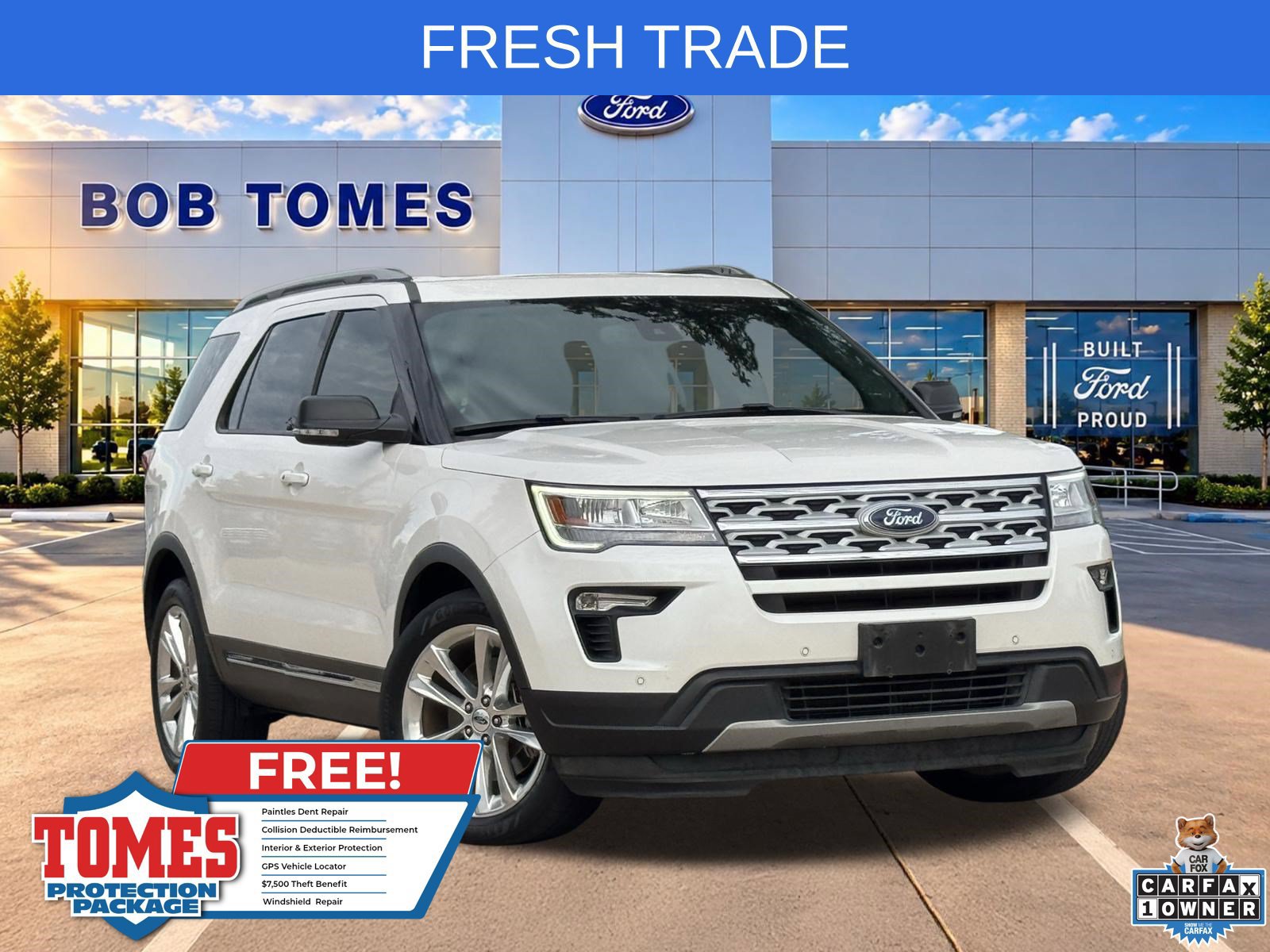 Used 2019 Ford Explorer XLT w/ Equipment Group 202A FWD image 1