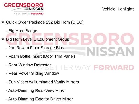 Used 2021 RAM 1500 Big Horn RWD image 2