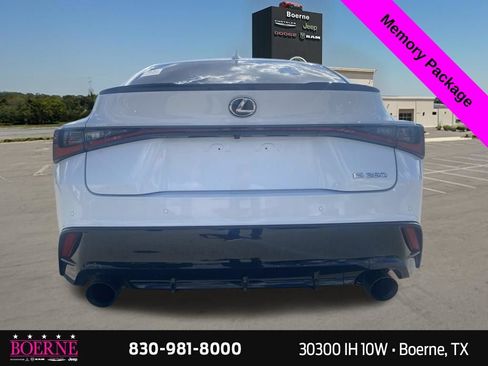 Used 2023 Lexus IS 350 F Sport w/ Memory Package RWD image 8