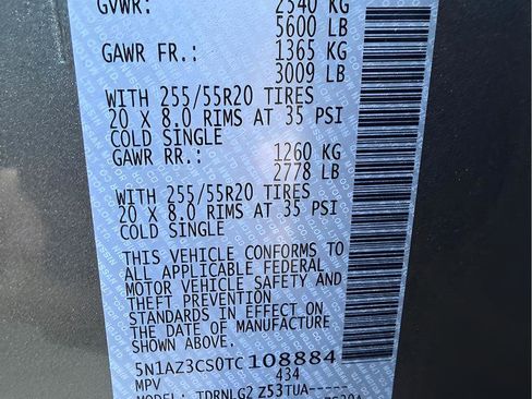 New 2026 Nissan Murano SL image 27