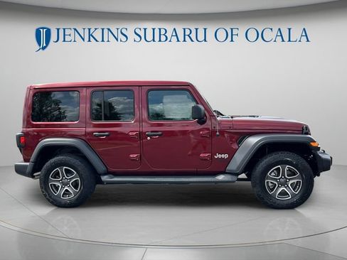 Used 2021 Jeep Wrangler Unlimited Sport w/ Sun And Sound Package AWD/4WD image 2