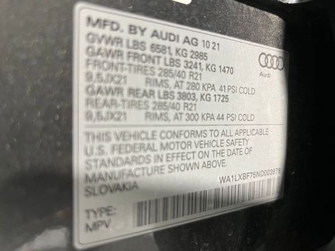 Used 2022 Audi Q7 Premium Plus w/ Premium Plus Package image 21