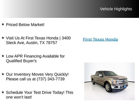 Used 2018 Ford F150 Lariat RWD image 10