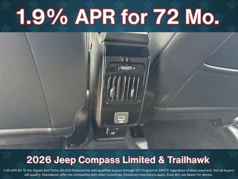 New 2026 Jeep Compass Limited AWD/4WD image 22