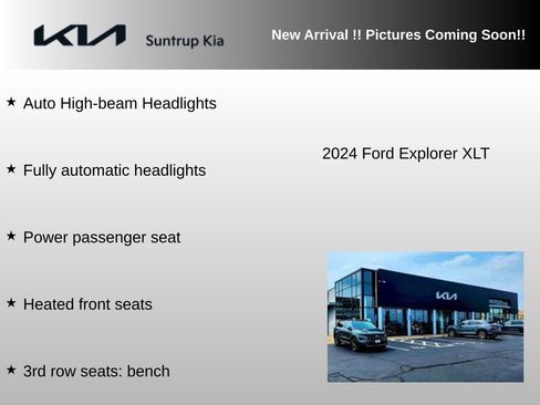 Used 2024 Ford Explorer XLT w/ Equipment Group 202A AWD/4WD image 5
