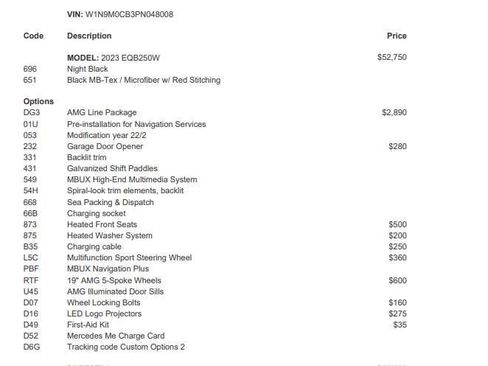 Used 2023 Mercedes-Benz EQB 250+ image 9