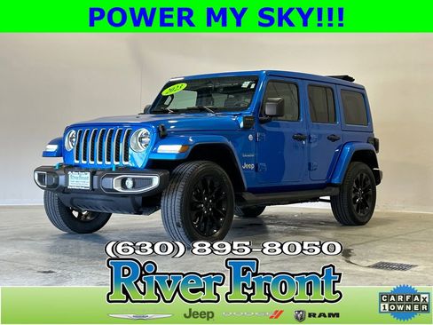 Used 2023 Jeep Wrangler Unlimited Sahara w/ Cold Weather Group image 1